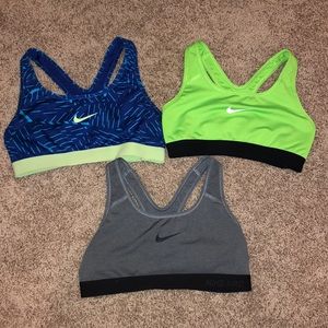 3/$15 Nike sports bras